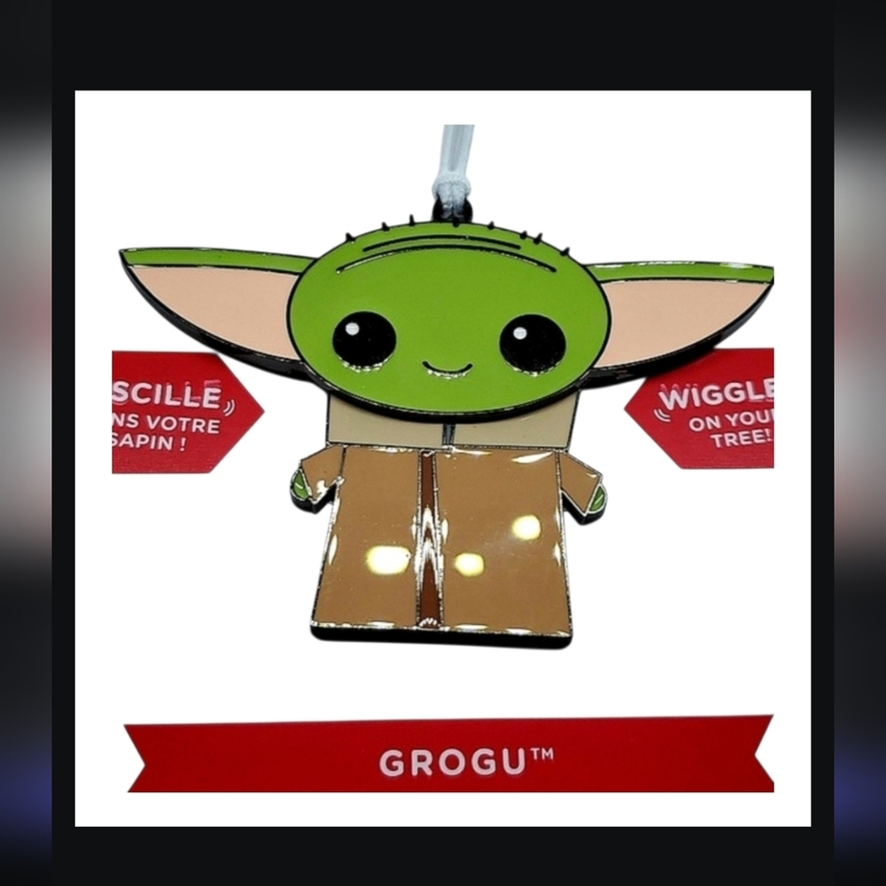 Star Wars The Mandalorian Grogu Christmas Tree Ornament By Hallmark